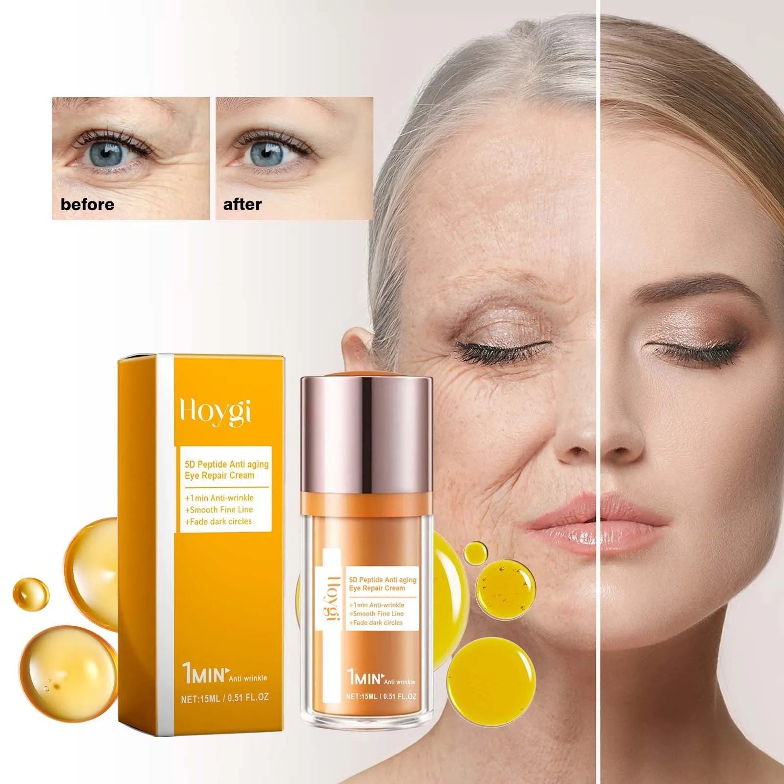 Firming And Smoothing Skin Moisturizing Eye Gel - Bellarte Enchanté Firming And Smoothing Skin Moisturizing Eye Gel